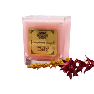 Soybean Candles - Pomegranate & Orange